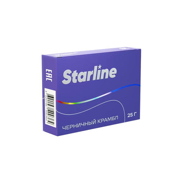 Табак для кальяна "STARLINE" Чернич. крамбл 25гр