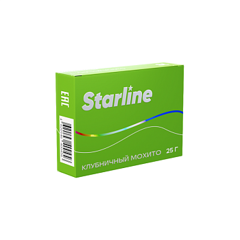 Табак для кальяна "STARLINE" Клубничный мохито25гр