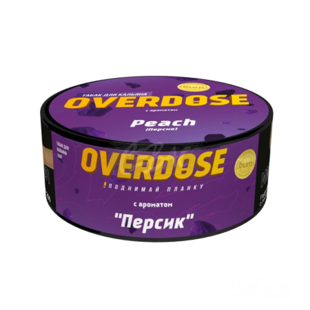 Табак для кальяна OVERDOSE Персик 100г