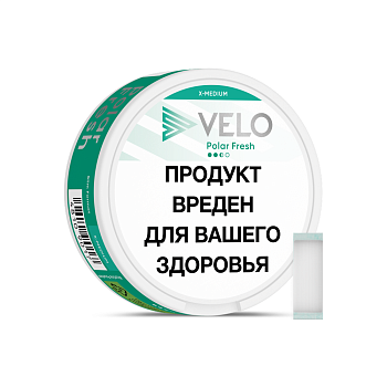 Никотиновые паучи VELO Polar Fresh Х-Medium